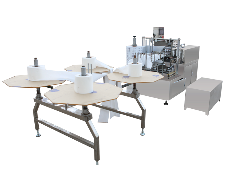 Alcohol cotton packing machine